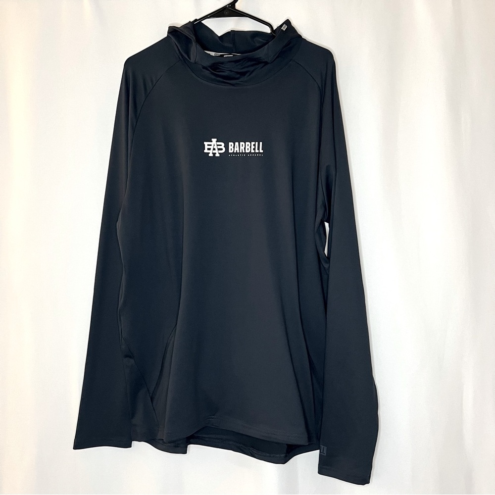 Barbell Men’s Stealth Hoodie, NWT, Navy, Size XL, 0148.